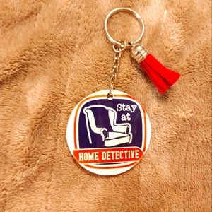 Handmade acrylic sublimated keychain